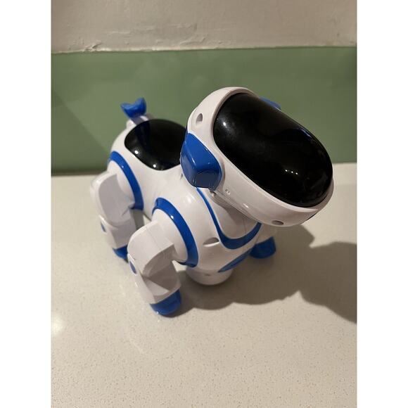 Liberty Imports Robot Dog Toy Bump+Go Electronic Pet Puppy Walks Music Lights! - Picture 2 of 5